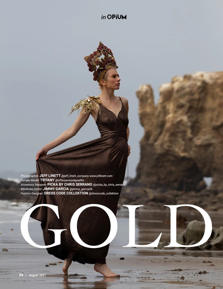 Jeff Linett photography — gold editorial