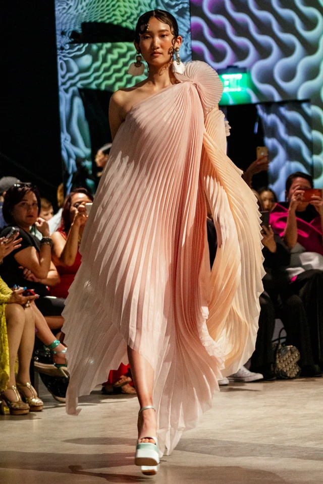 Jeff Linett photography — runway pleated