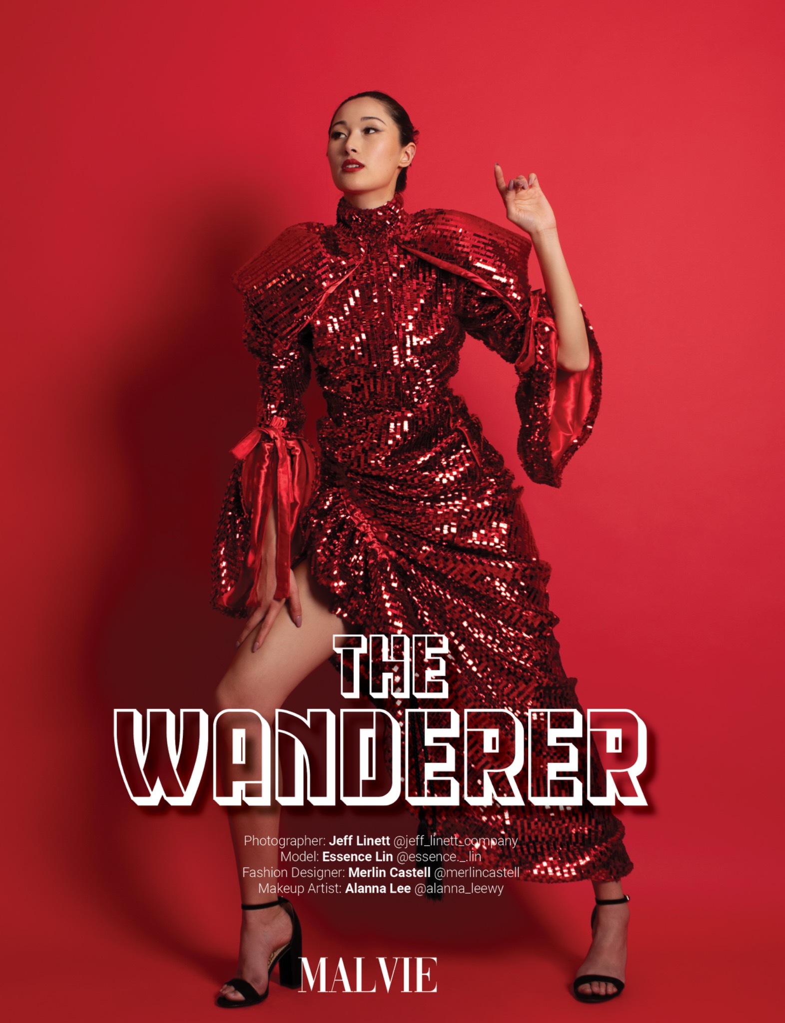 The Wanderer fashion editorial with credits by Jeff Linett